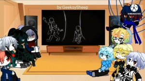 Sans aus react to Nightmare //Gacha // English