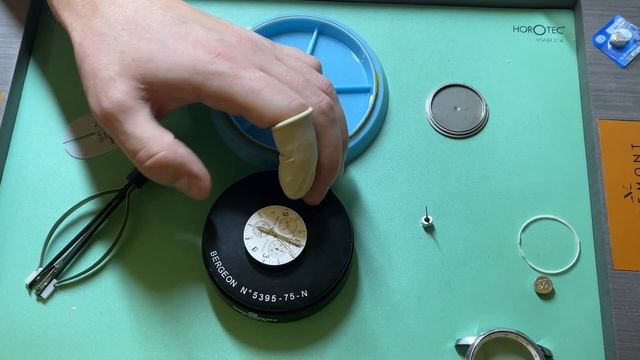 Замена механизма ETA G10.211 с заменой стрелок и полировкой