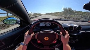 What It's Like To Drive The Ferrari 599 GTO (POV)