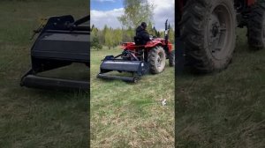 Вибрации мульчера Скаут 140 при включении ВОМ.