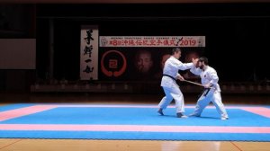 🥋 ERIC HIGAONNA + DAVID LAMBERT perform IRIKUMI @ OKINAWA TRADITIONAL KARATE CEREMONY 2019 IOGKF