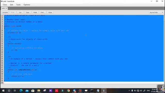 Working on CMD | Java Program for Arithmetic Operations | Java Programs | Krishnanand | LearnDude