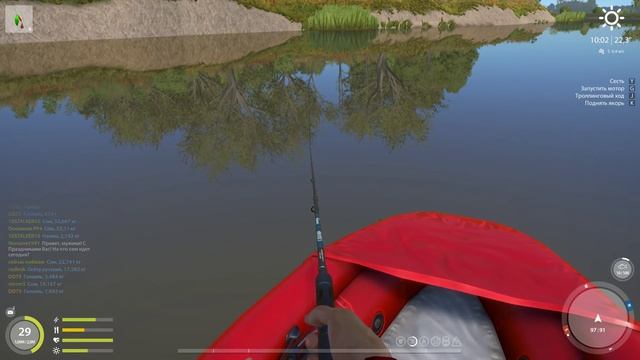 Русская рыбалка 4 - река Ахтуба - Голавль и чехонь на лайт спиннинг смотреть онлайн