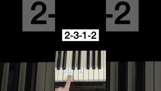 HOW TO PLAY THIS SONG ON THE PIANO!? #1 | PIANO BY NUMBERS #shorts