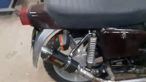 Звук выхлопа иж планета 5 на импортном глушителе!