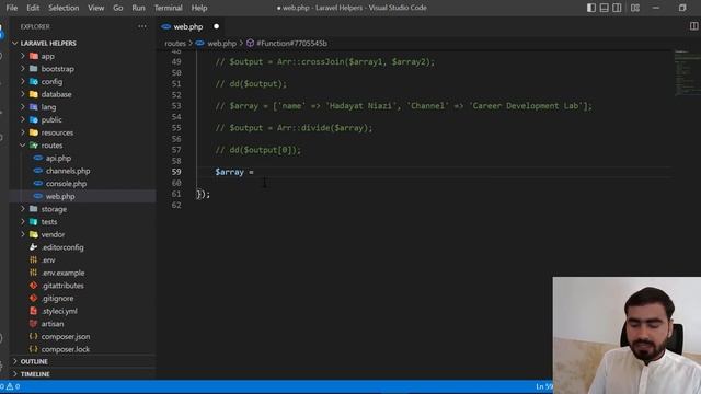 Laravel Helpers | Array Divide vs Array Dot in Laravel | Laravel Development