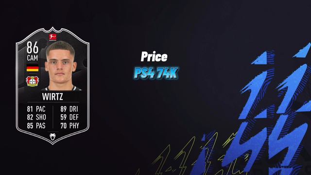 POTM FLORIAN WIRTZ PLAYER REVIEW (FIFA22) смотреть онлайн