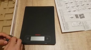 Digital kitchen scale SOEHNLE PAGE PROFI 67080 unboxing unpacking