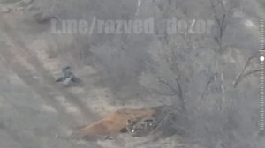 Артиллерийские подразделения РФ накрыли взвод ВСУ, занимавшихся оборудованием новых позиций.