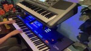 FLAMES OF LOVE - Fancy - Cover on Yamaha Genos