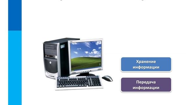 Компьютер- универсальная машина для работы с информацией