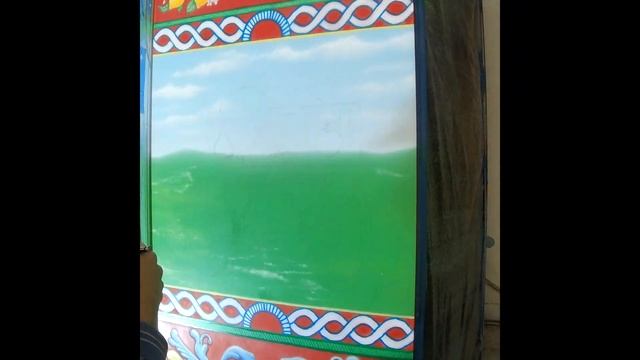 Аэрография на холодильнике SMEG смотреть онлайн