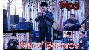 Маруф Бозоров Сурудҳои беҳтарин бо овози зинда Maruf Bozorov jonli ijro eng saralangan qo'shiqlar