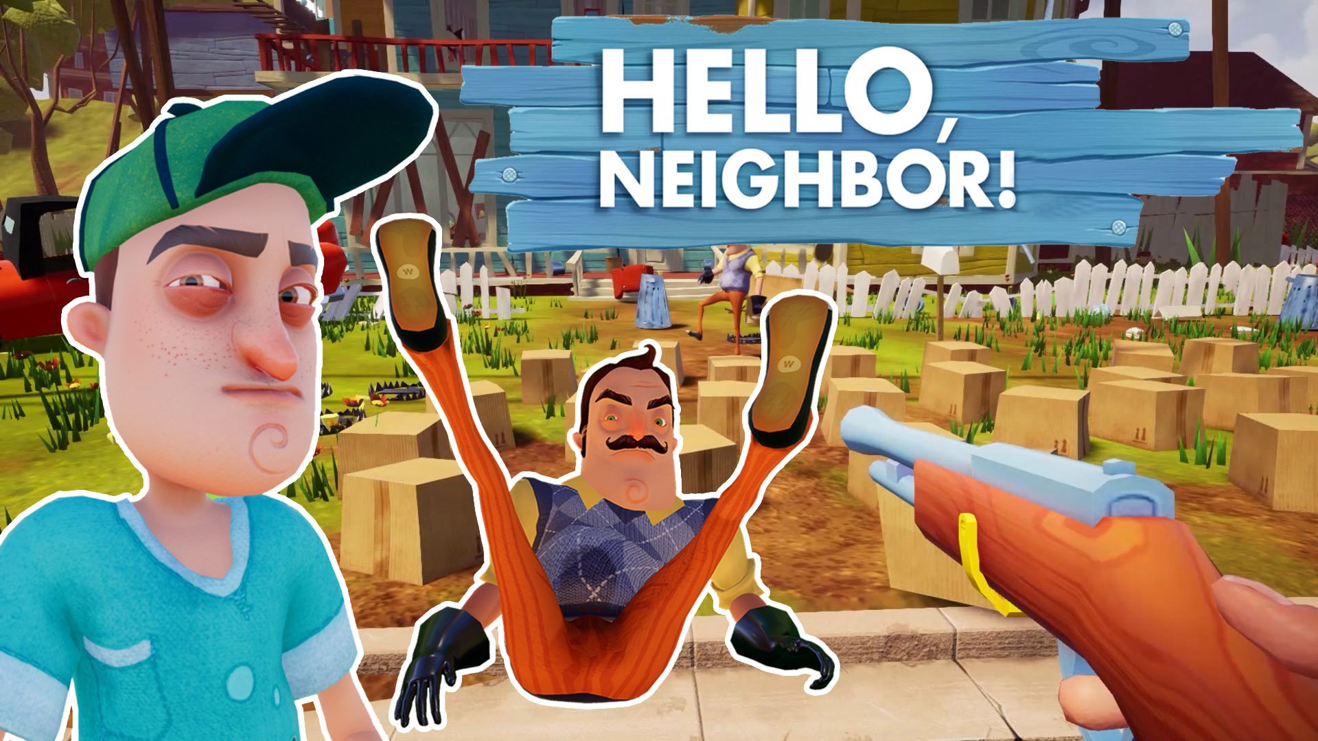 Издеваюсь над Соседом в Hello Neighbor| Hello Neighbor Let's Play #8