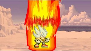 Sonic Transformation to Hyper Sonic Stick nodes Sprite update