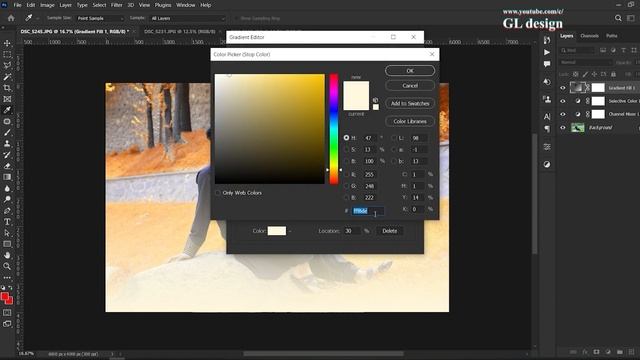 autum color tone photoshop cc смотреть онлайн