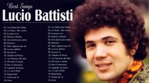 Le Migliori Canzoni di Lucio Battisti - Lucio Battisti Greatest Hits 2022