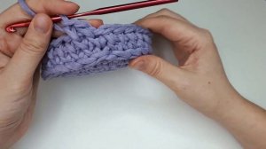 ?Корзинка из трикотажной пряжи с плотными стенками? Узор крючком