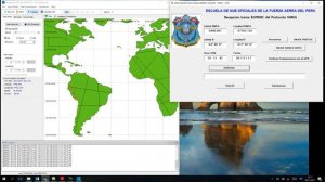 PROTEUS: Captura trama GPRMC  protocolo NMEA  de GPS virtual sin Base de Datos