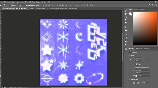 The BEST Y2K Style assets pack ┃Streetwear Graphic Design смотреть онлайн