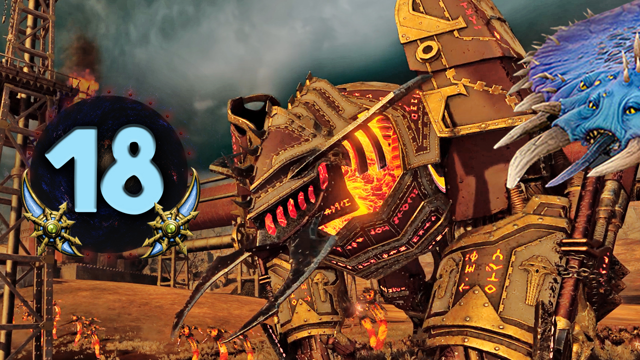 Перевёртыш Total War Warhammer 3 прохождение за Обманщиков Тзинча (сюжетная кампания) - #18