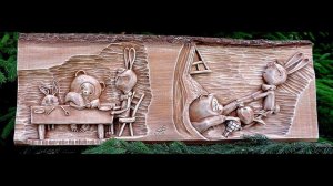 Винни пух в гостях у кролика