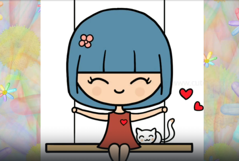 Девочка на качелях))) смотреть онлайн