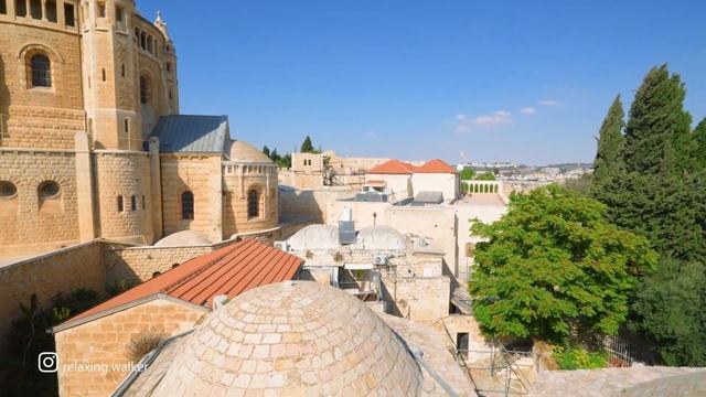 Jerusalem, King David's Tomb. 8K 60Fps