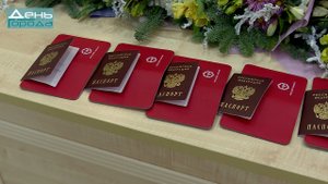20.12.2022 Юным участникам акции «Мы – граждане России!» вручили паспорта