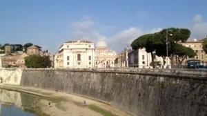 View of Vatican from Ponte Sant'Angelo