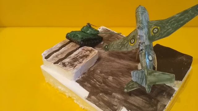 Диорама из "War Thunder" смотреть онлайн