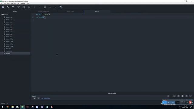 lua как запустить Lua скрипт смотреть онлайн