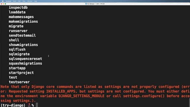 6 - Setup a Django Project- Python & Django 3.2 Tutorial Series