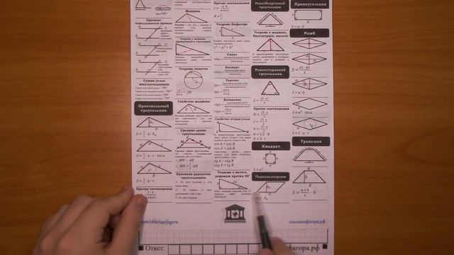 ЕГЭ 2017 | Задание 3 | Найдите площадь параллелограмма ... ✘ Школа Пифагора смотреть онлайн