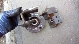 передняя ступица  шкода фабия и мицубиси кольт.mp4