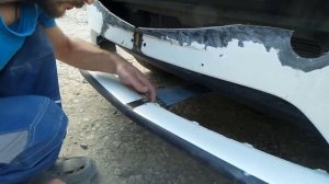 Спайка бамперов