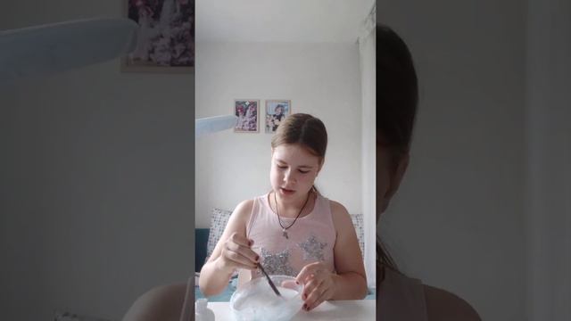 Делаю слайм без тетрабората натрия!!! И из клея ПВА-М!!!😱😱😱 смотреть онлайн