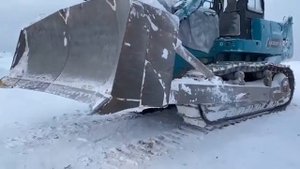Бульдозер SUNWARD SD320Y-1 – техника для уборки снега