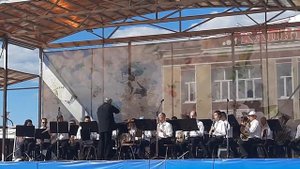Духовой оркестр Омской Филармонии.Любинский 2022. Омские улицы.