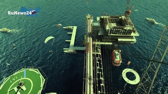 Нефтяную вышку превращают в гигантский отель с парком аттракционов