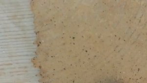 Затирка для трещин в брусе из клея ПВА и клея бустилат.