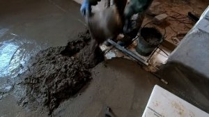 Бетонные полы по грунту своими руками