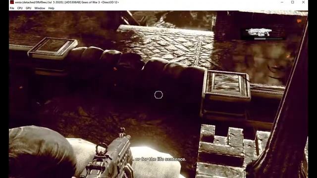 Тестирую игру Gears of War 3 на эмуляторе Xenia(xbox 360) смотреть онлайн
