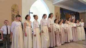 И.С.Бах  ,Нам день приносит свет зари