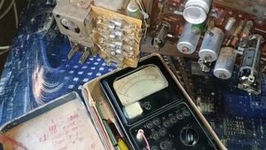 Ремонт лампового телевизора Весна 308 Часть 1