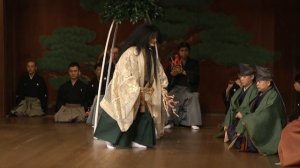 能「錦木」　Noh "NISHIKIGI"