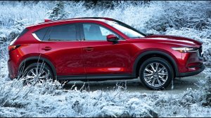 Mazda CX-5 Signature 2019 года - вождение по снегу, дизайн и интерьер.