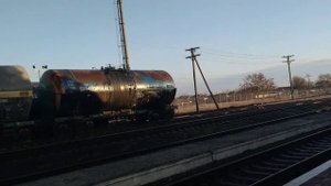 Ж/д станция Семь Колодезей(пгт.Ленино)Крымской железной дороги