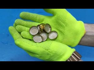 НЕ ВЫБРАСЫВАЙТЕ железные крышки от напитков! Шикарная идея своими руками