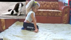 Повторяю гимнастические ЙОГА позы за животными/ЧЕЛЛЕНДЖ ЖИВОТНЫМИ/YOGA CHALLENGE the Best Challenge